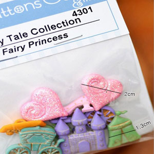 수입단추-1]Fairy Tale Collection Fairy Princess-4301 
