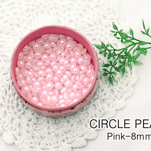 200개)장식반진주8mm-핑크(137194)