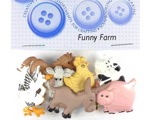 수입단추-2]Funny Farm-4667 
