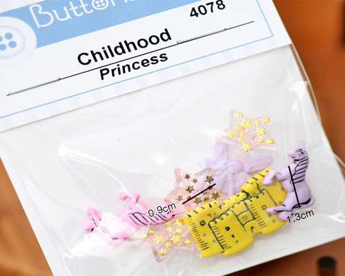 수입단추-1]Childhood Princess-4078 
