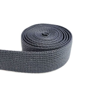 가방용 웨이빙끈30mm 챠콜(16-262) - 에코백 가방부자재 가방끈 가방핸들 웨이빙끈 면끈