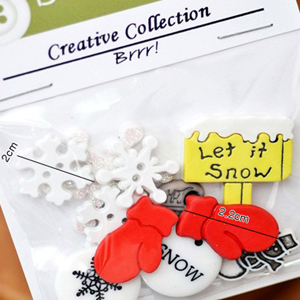 수입단추-1]Creative Collection Brrr-2115 