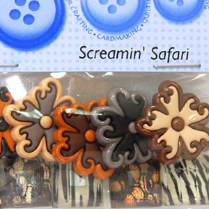 수입단추-1]screamin safari-5936 