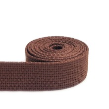 가방용 웨이빙끈30mm 브라운(16-259) - 에코백 가방부자재 가방끈 가방핸들 웨이빙끈 면끈